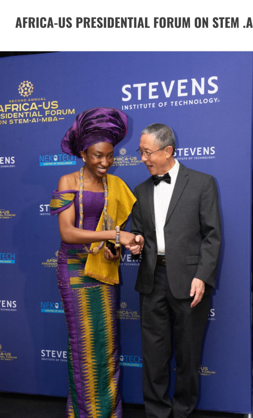 Princess Asie Ocansey at an event